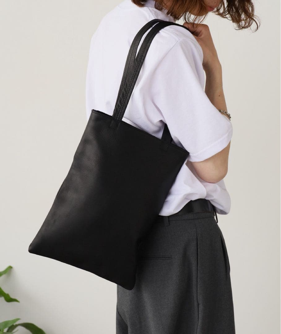 美品♦︎MR.OLIVEミスターオリーブ♦︎ウォッシャブルレザー トートバッグ