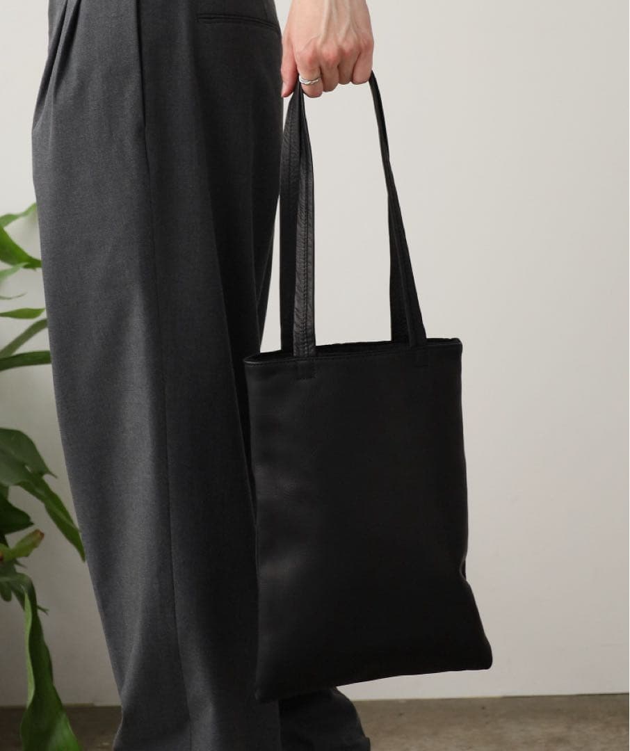 美品♦︎MR.OLIVEミスターオリーブ♦︎ウォッシャブルレザー トートバッグ