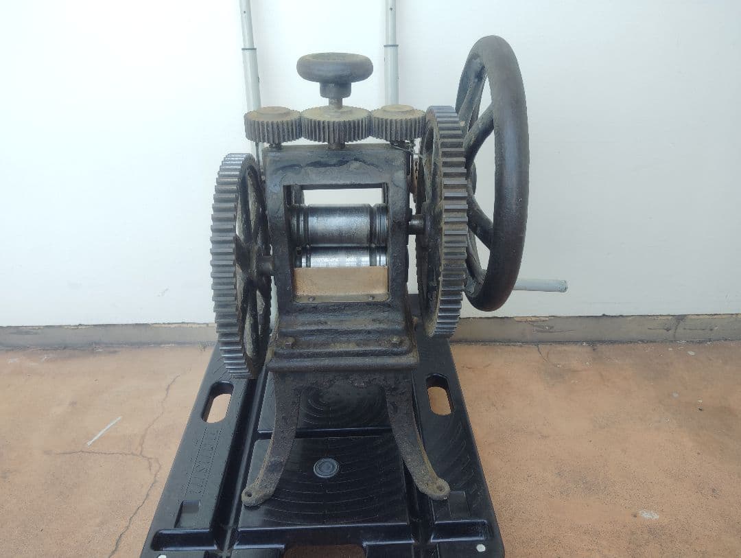 彫金　圧延ローラー