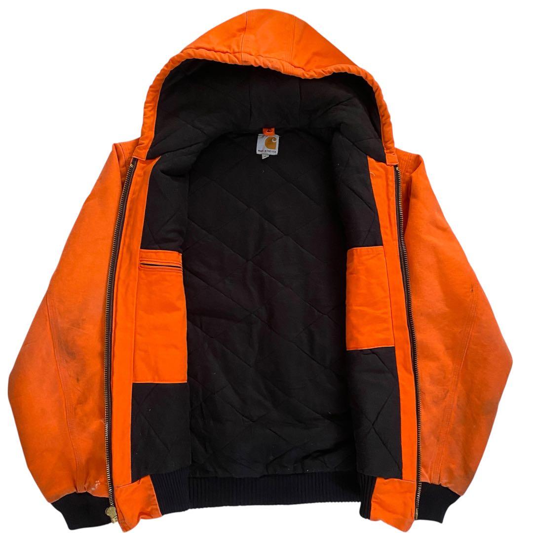 thank  Carhartt　アクティブジャケット　Mオレンジ　USA製