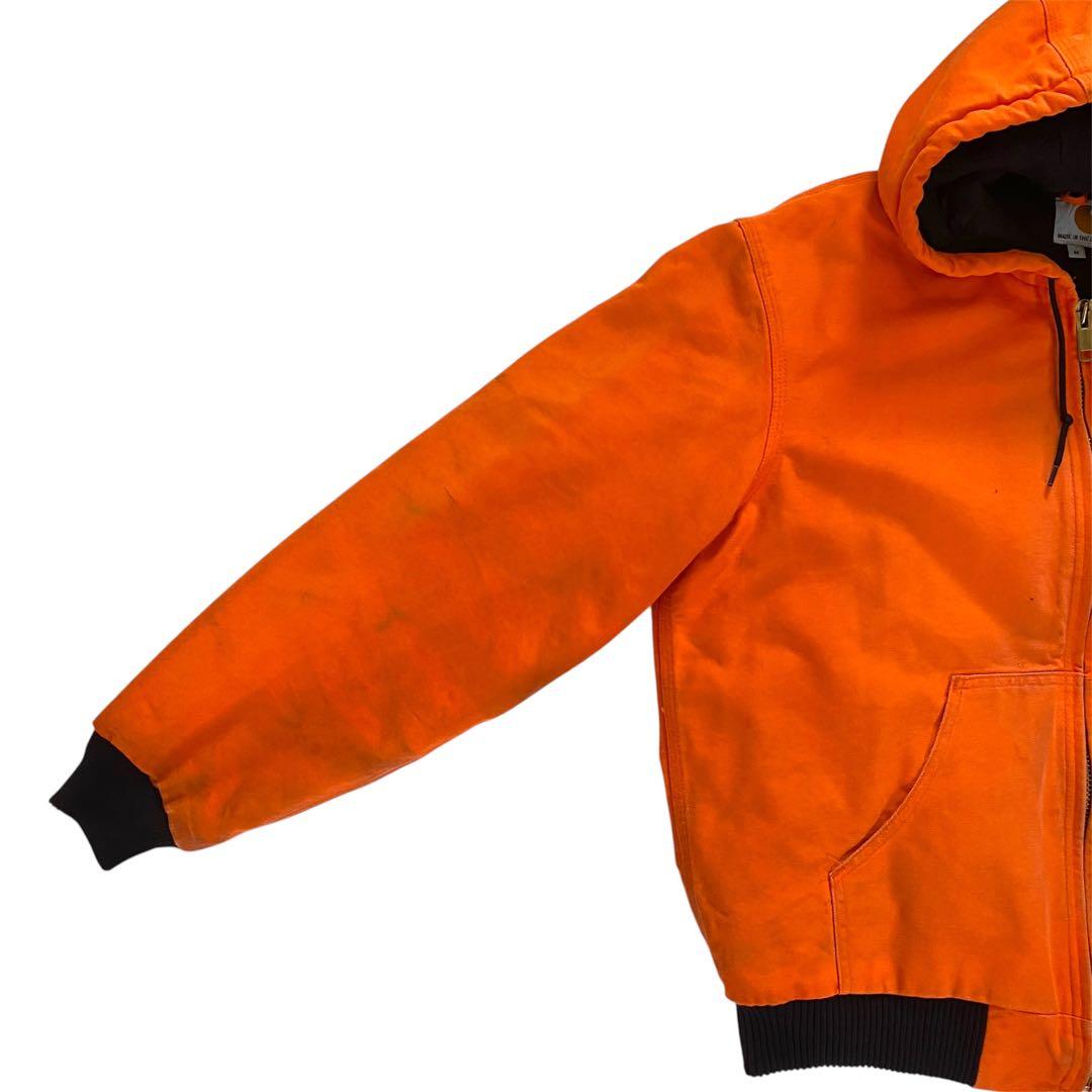 thank  Carhartt　アクティブジャケット　Mオレンジ　USA製