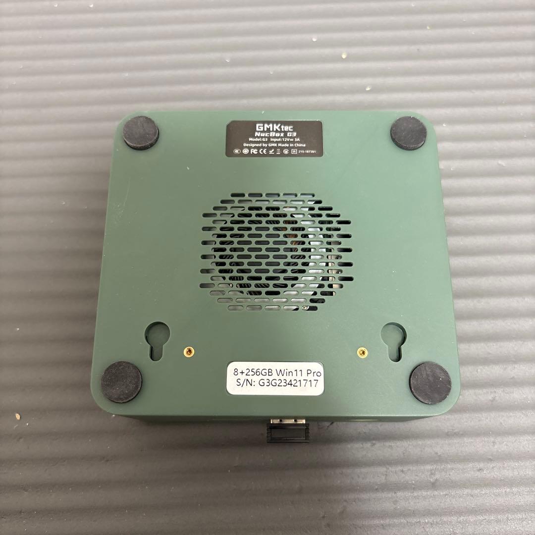 GMKtec ミニPC 8GB RAM 256GBストレージ