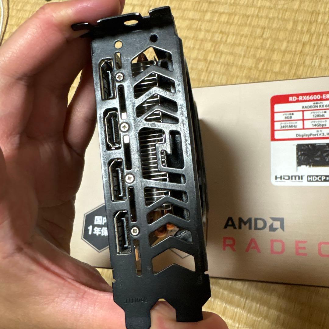 玄人志向 AMD Radeon RX6600