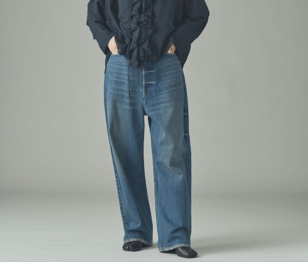 Curensology(カレンソロジー)＜&RC＞ワイドルーズデニム34試着のみ