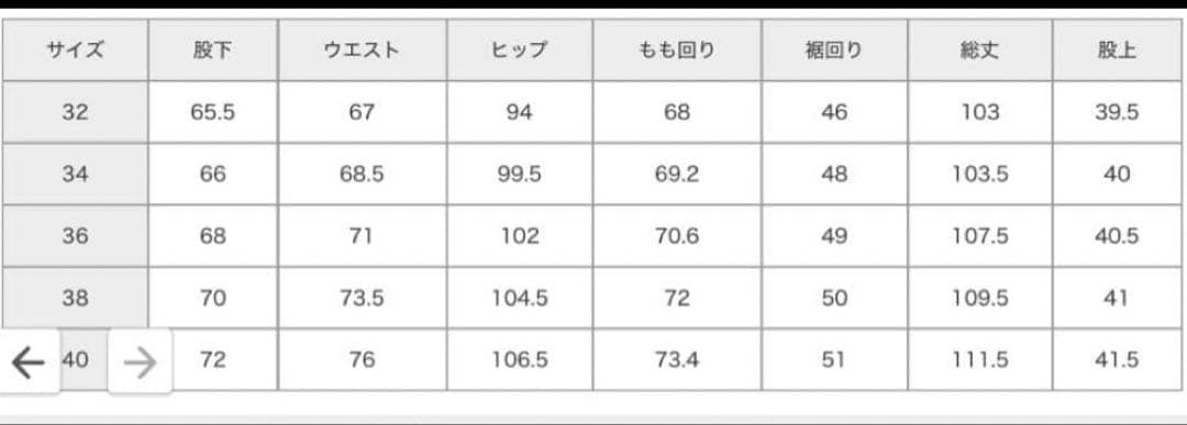 Curensology(カレンソロジー)＜&RC＞ワイドルーズデニム34試着のみ