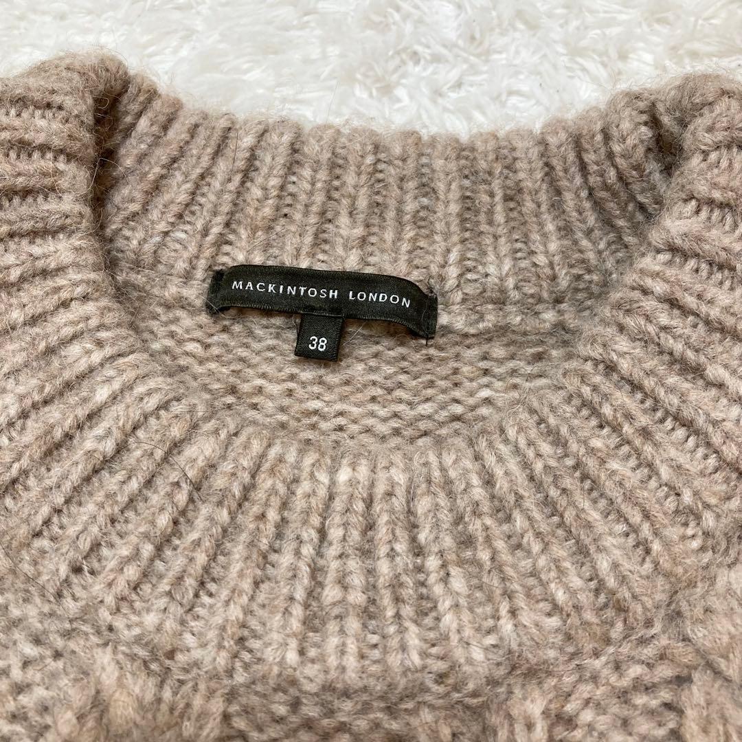 美品♡ マッキントッシュロンドン ケーブル編み ニット セーター アルパカ 38
