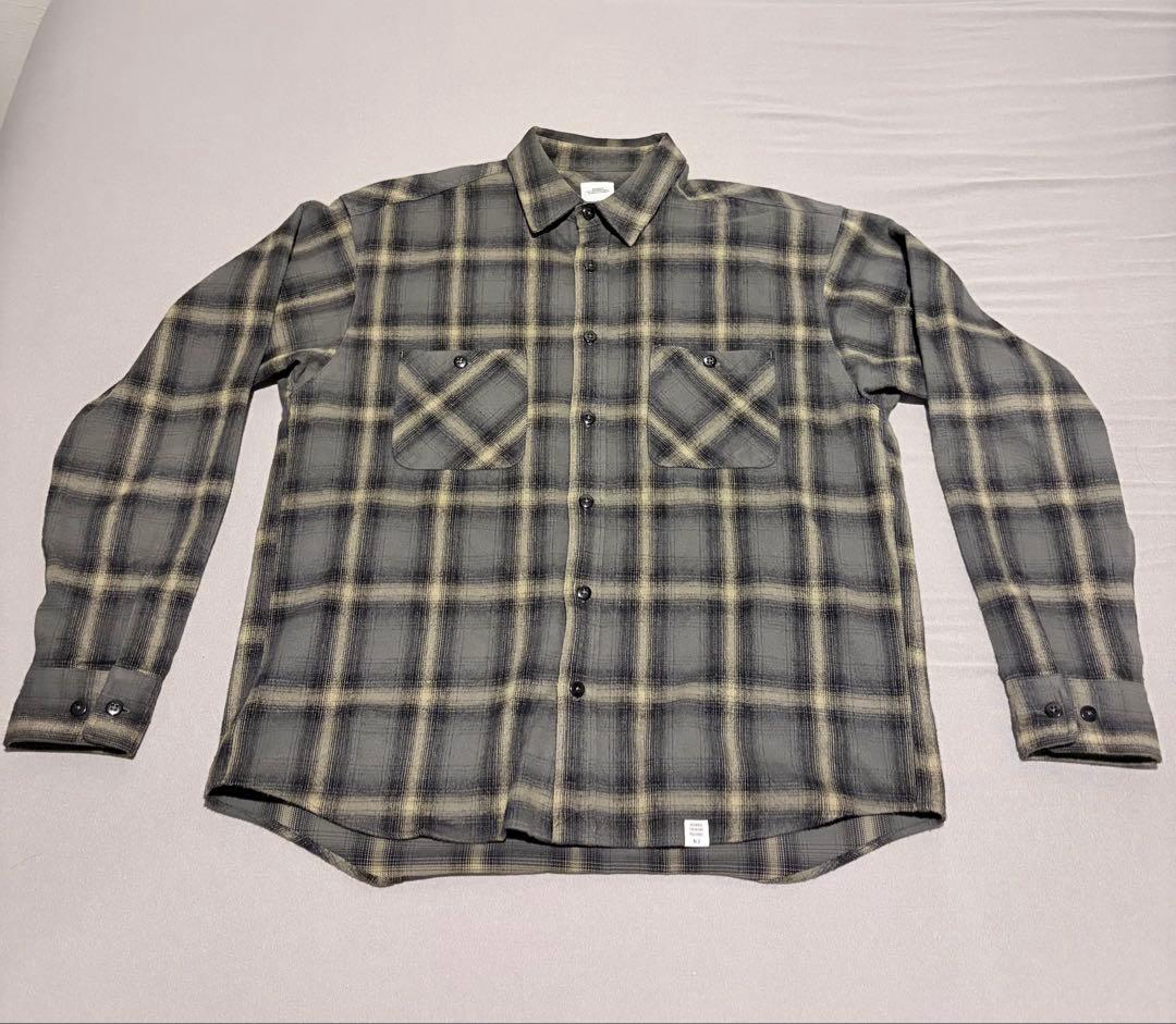 BEDWIN オンブレ　チェックシャツ　M