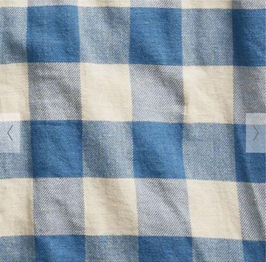 RRLダブルアールエル スリムフィット チェック ツイル ウエスタンシャツ S