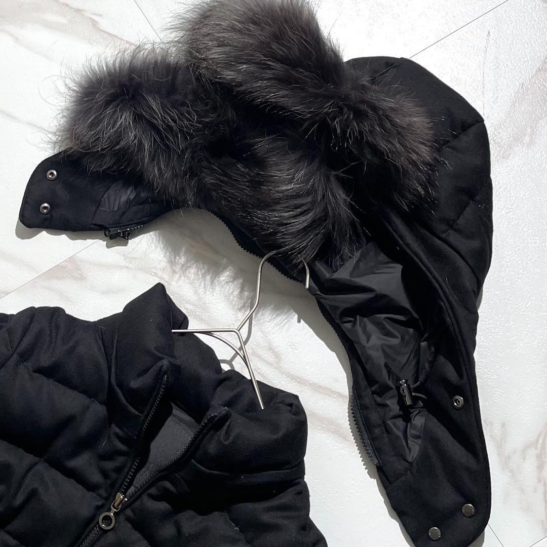 【美品】タトラス ラビアナ ダウンジャケット ブラック 02 M