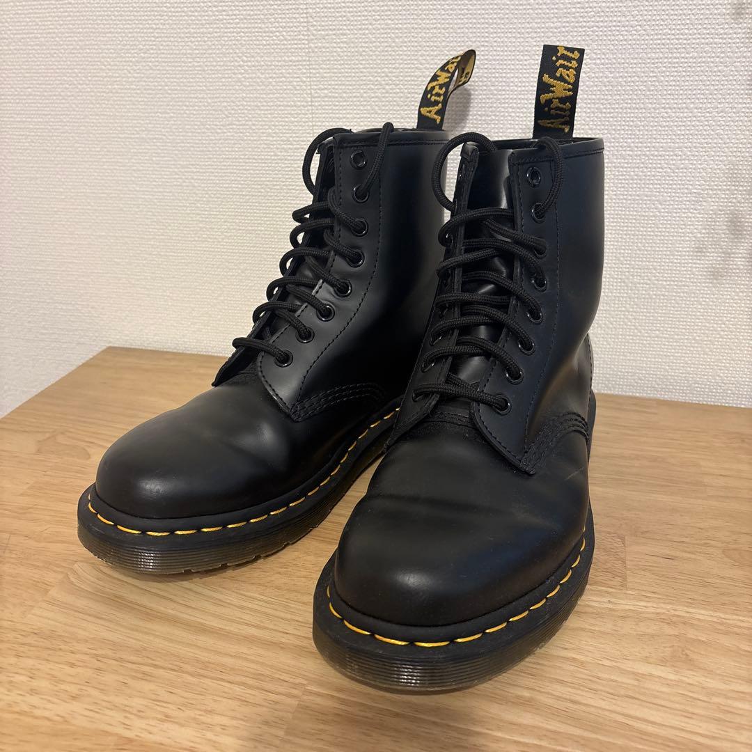 Dr.Martens 8ホール ブーツ ブラック 25cm uk6