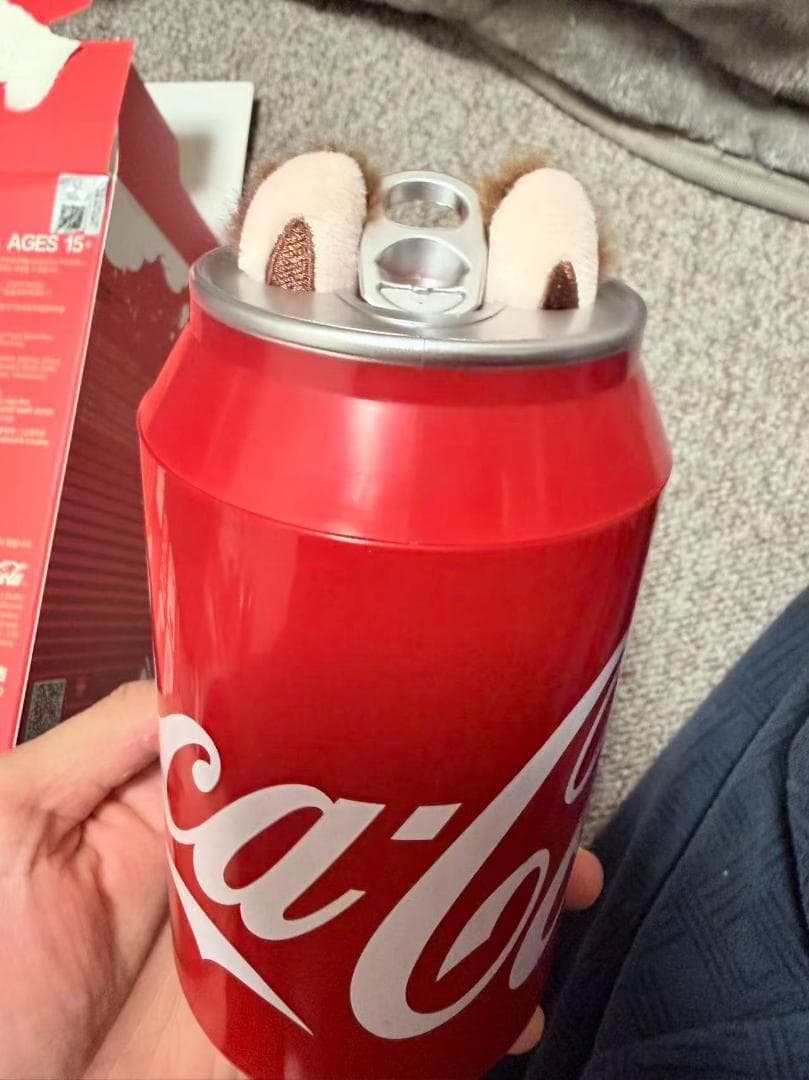 【さとザさん専用】ラブブ　ぬいぐるみ　COCACOLA　シークレット