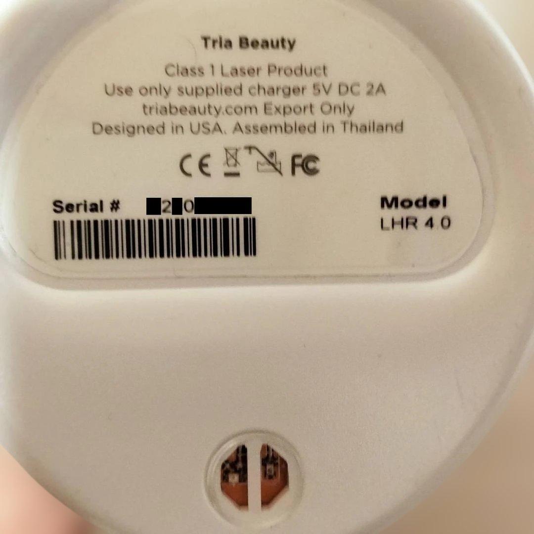 TRIA 4x 脱毛器 トリア パーソナルレーザー脱毛 家庭用 動作OK