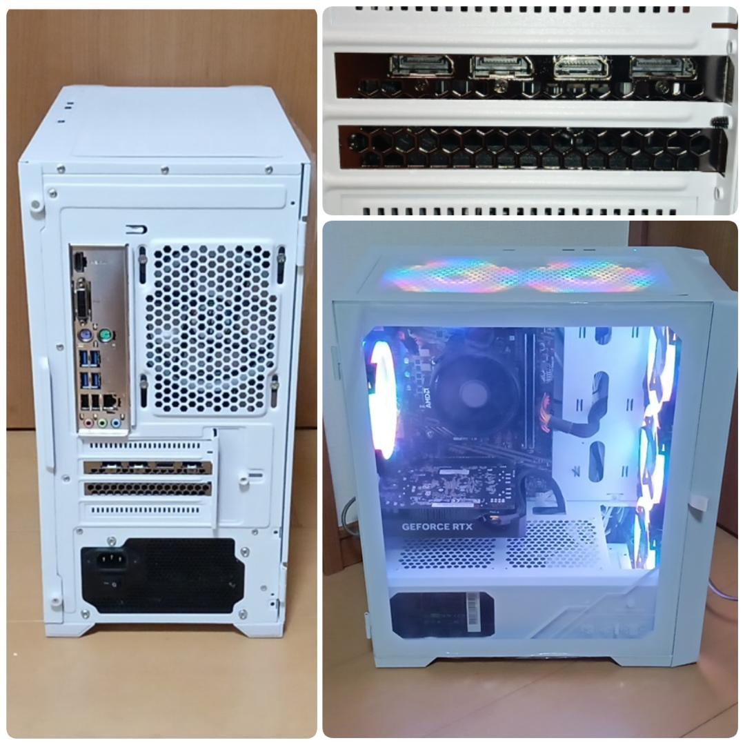 モンハンワイルズ推奨以上 極美品 爆速ゲーミングPC Ryzen RTX4060