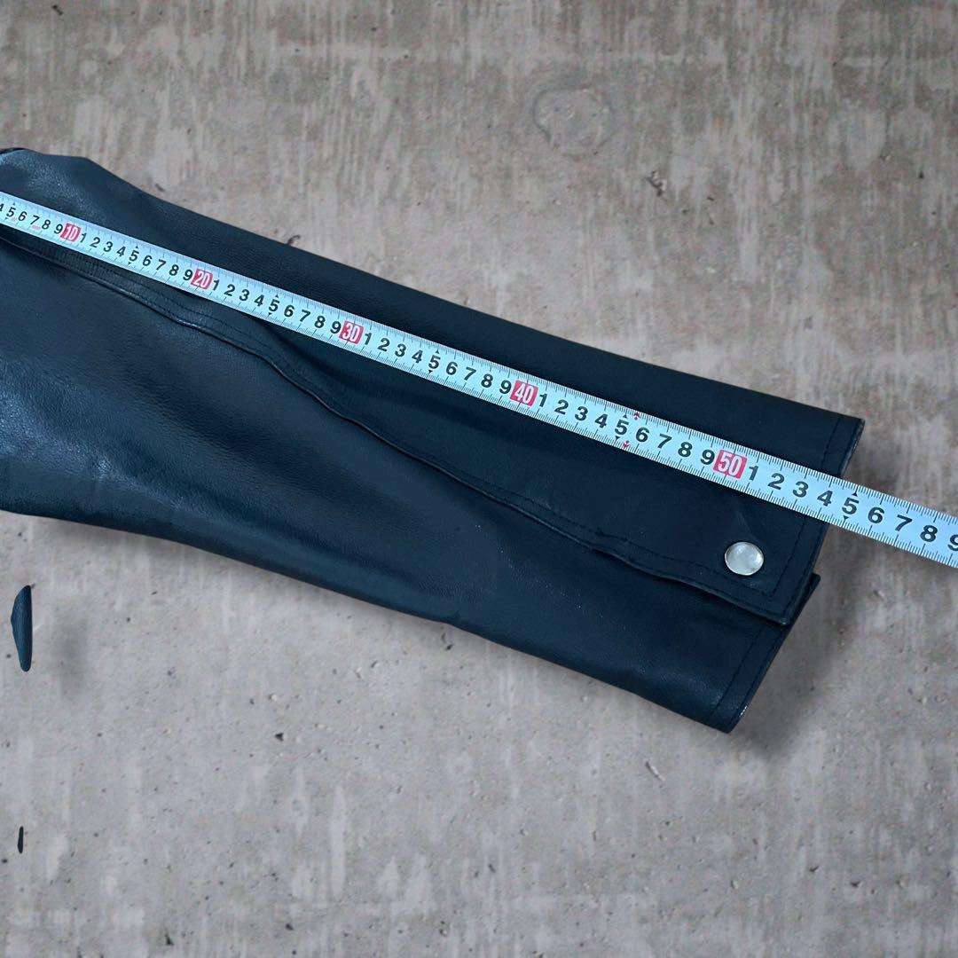 【美品】AVILEX レザー カーコート 革ジャン 裏地チェック 菅田将暉 黒