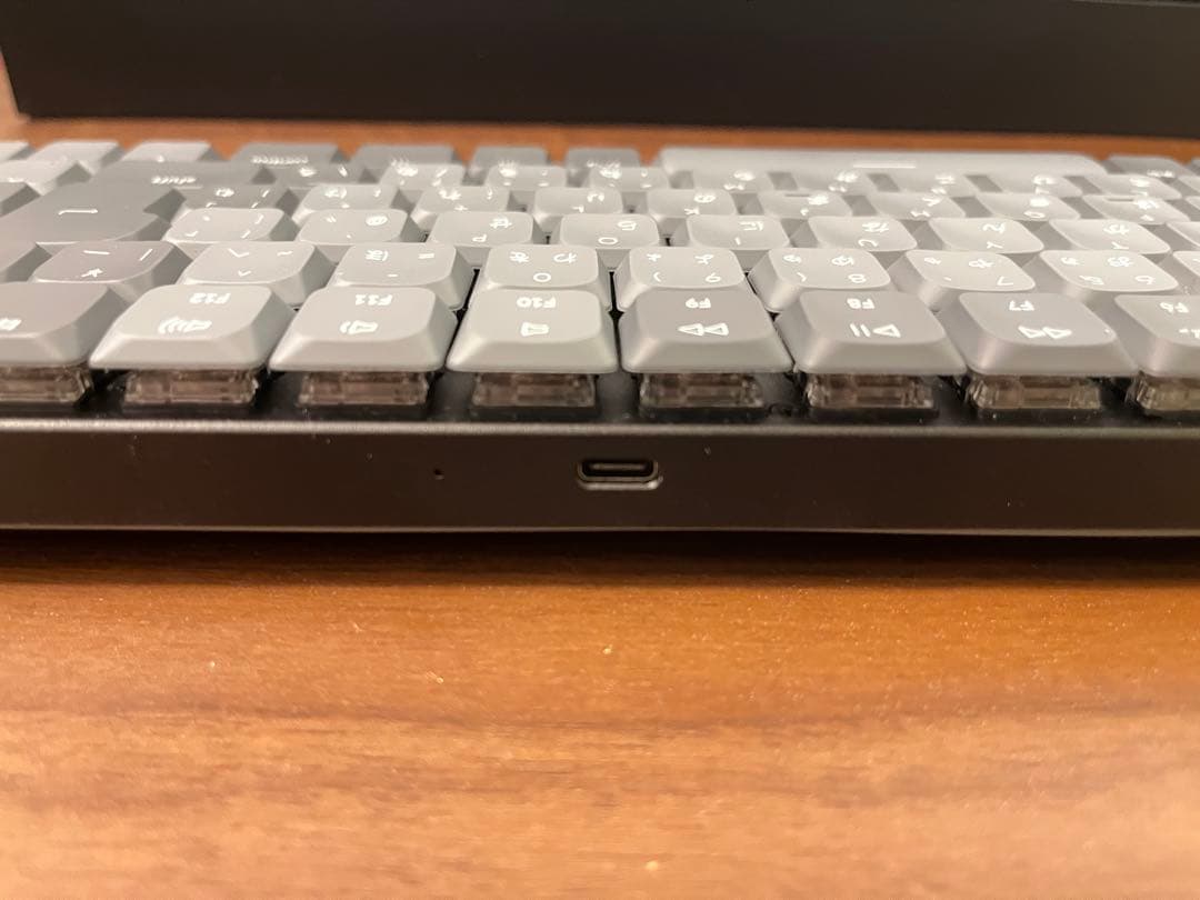 Keychron K17 Max JIS配列 茶軸 WHITE LEDキーボード