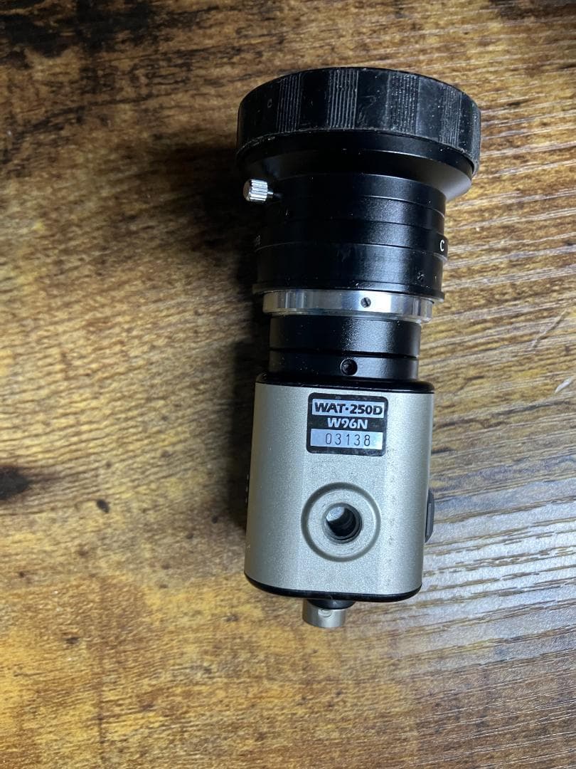 WATEC WAT-250D CCDカメラレンズ付き　＃N