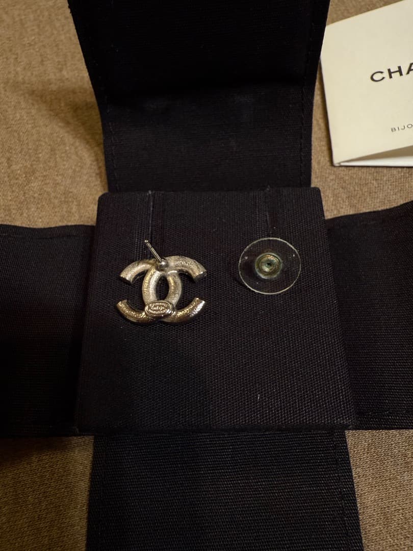CHANEL cocoマーク ピアス 刻印あり