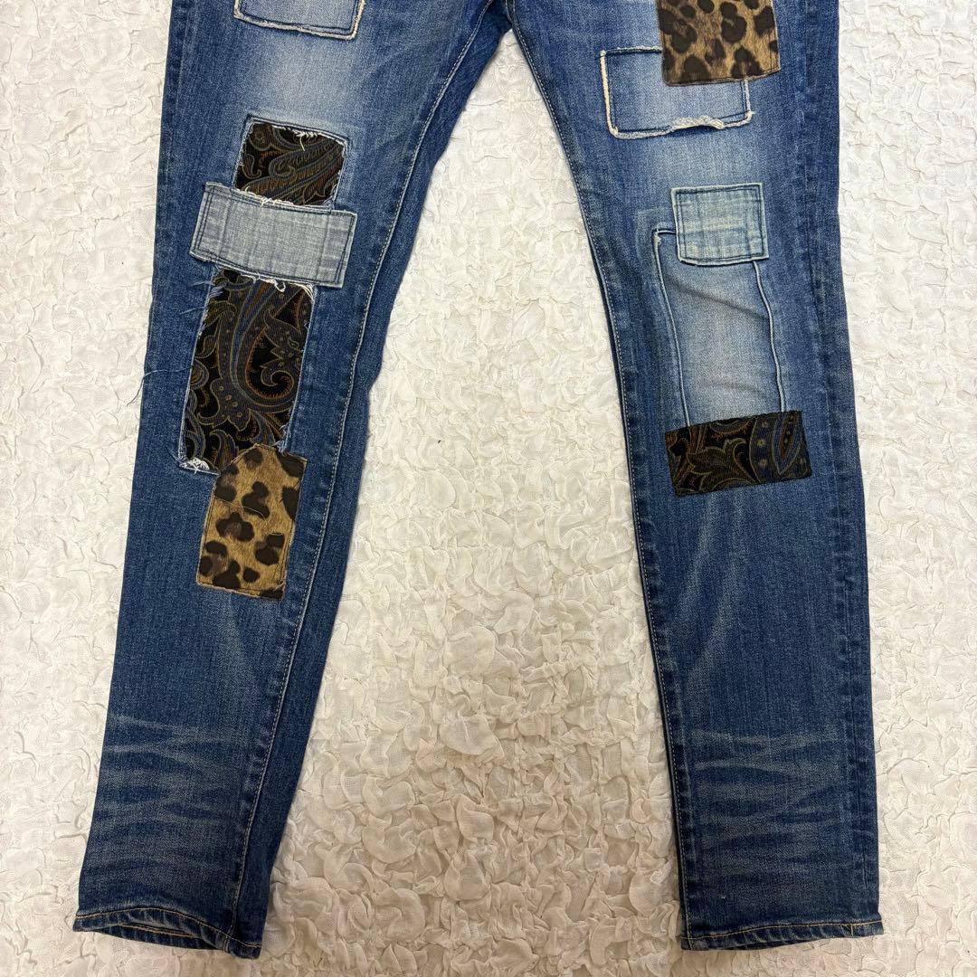 glamb グラム アンノウンアンプラグド デニム メンズL 美品