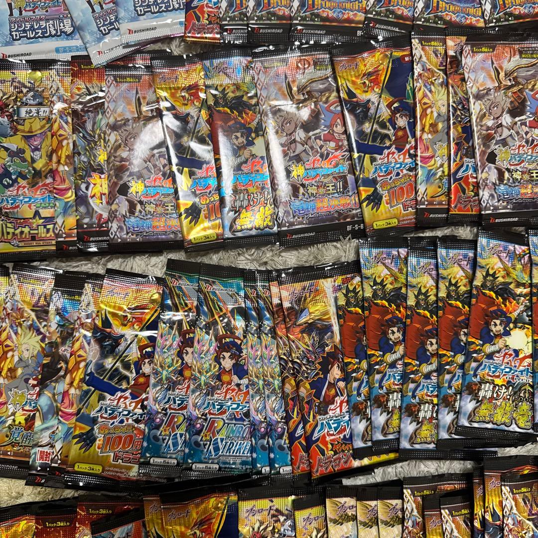 【値下げ不可】バディファイト　未開封パック　154パック　まとめ売り【3962