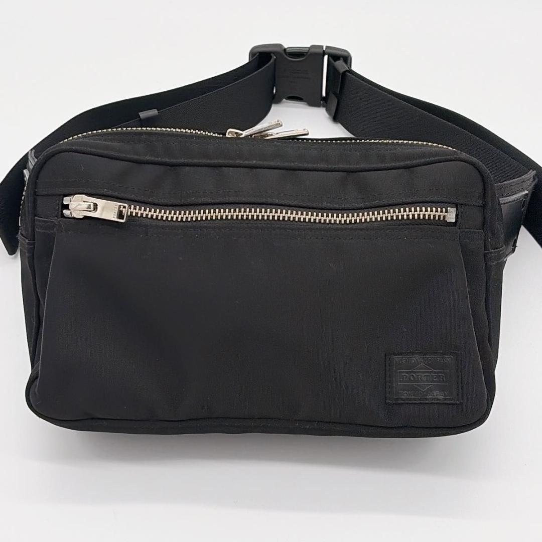 極美品 PORTER LIFT ポーター リフト ボディバッグ ブラック