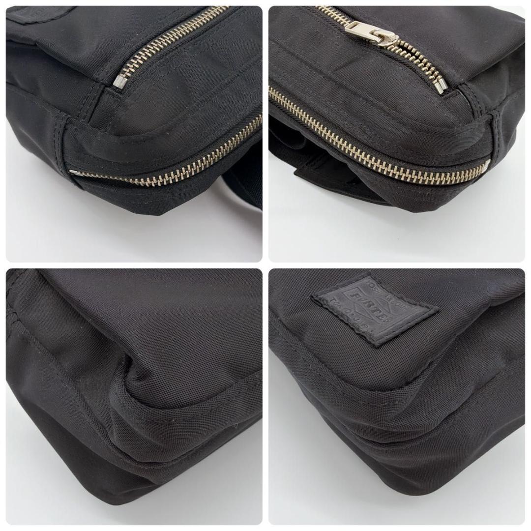 極美品 PORTER LIFT ポーター リフト ボディバッグ ブラック