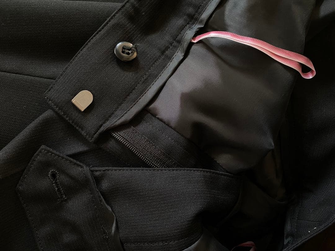 【新品・未使用】AOKI LES MUES アオキ レミュー 黒スーツ LL