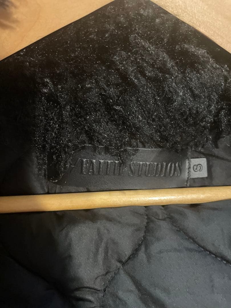 ジャケット・アウター NO/FAITH STUDIOS BOMBER JACKET BLACK