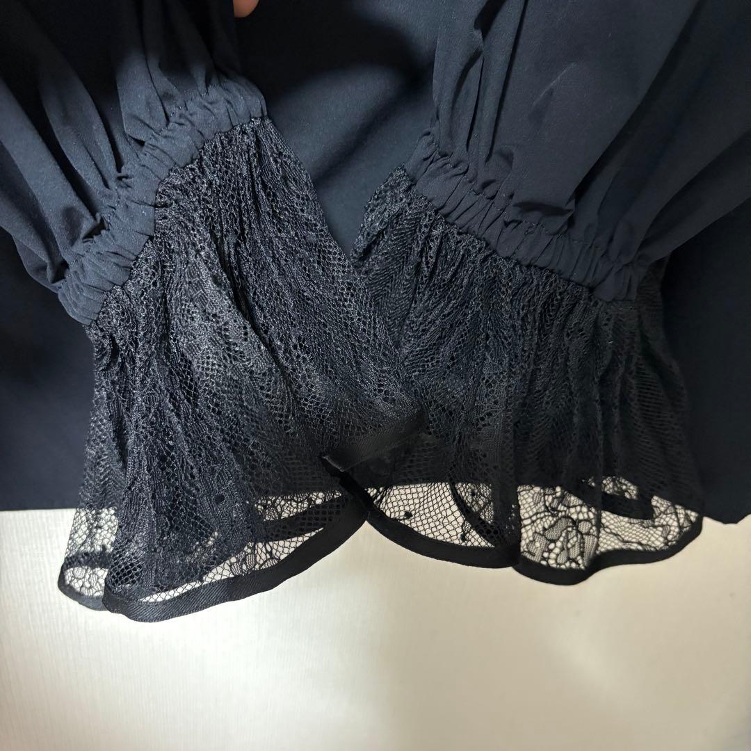 値下げ中 ユナイテッドアローズ レースプリーツ フリルブラウス