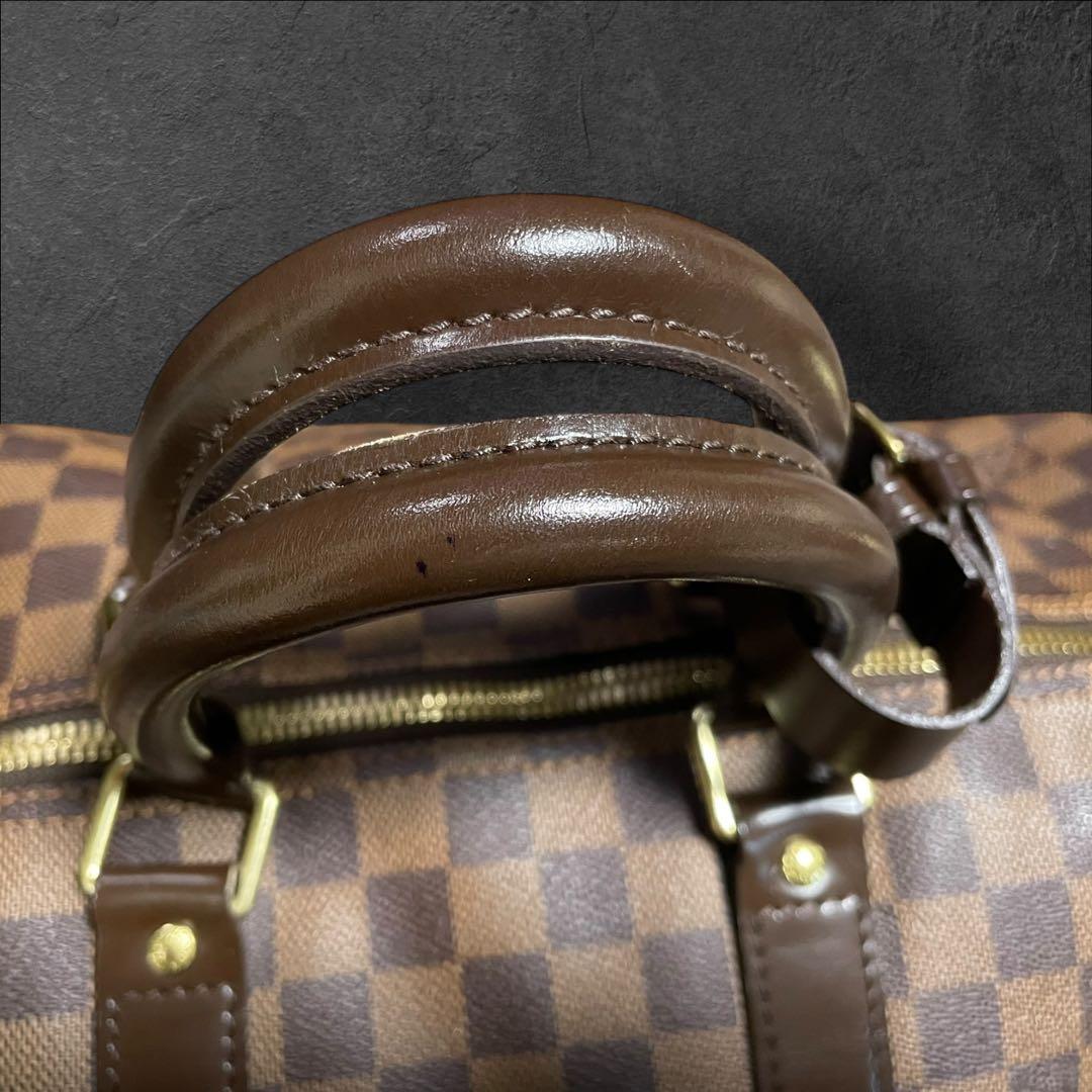 LOUIS VUITTONダミエ　ボストンバッグ　美品✨キーポル50