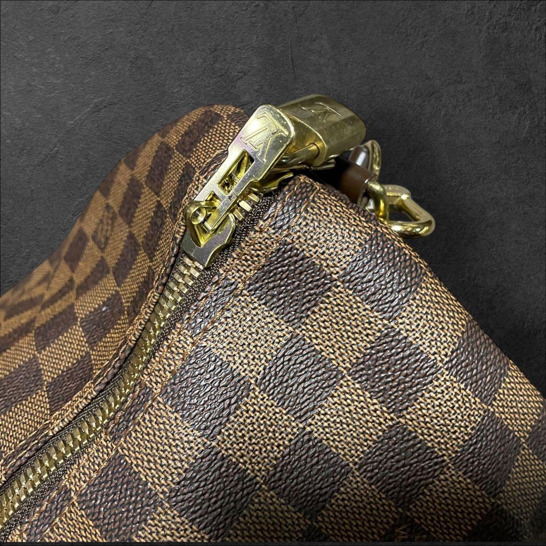 LOUIS VUITTONダミエ　ボストンバッグ　美品✨キーポル50