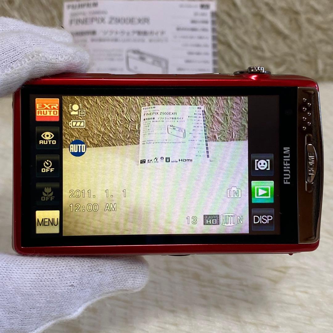 ✨訳あり/美品✨富士フイルム FINEPIX Z900EXR デジカメ 赤