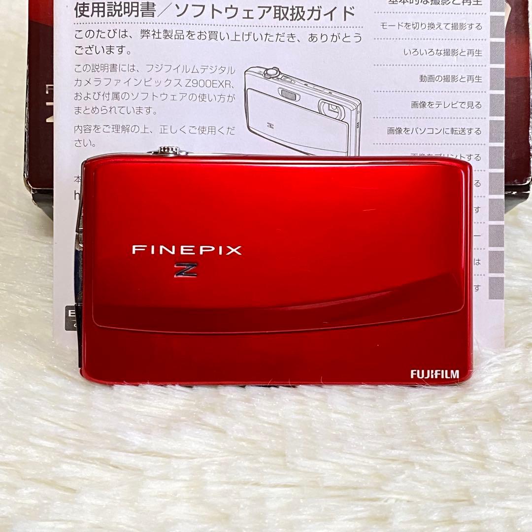 ✨訳あり/美品✨富士フイルム FINEPIX Z900EXR デジカメ 赤