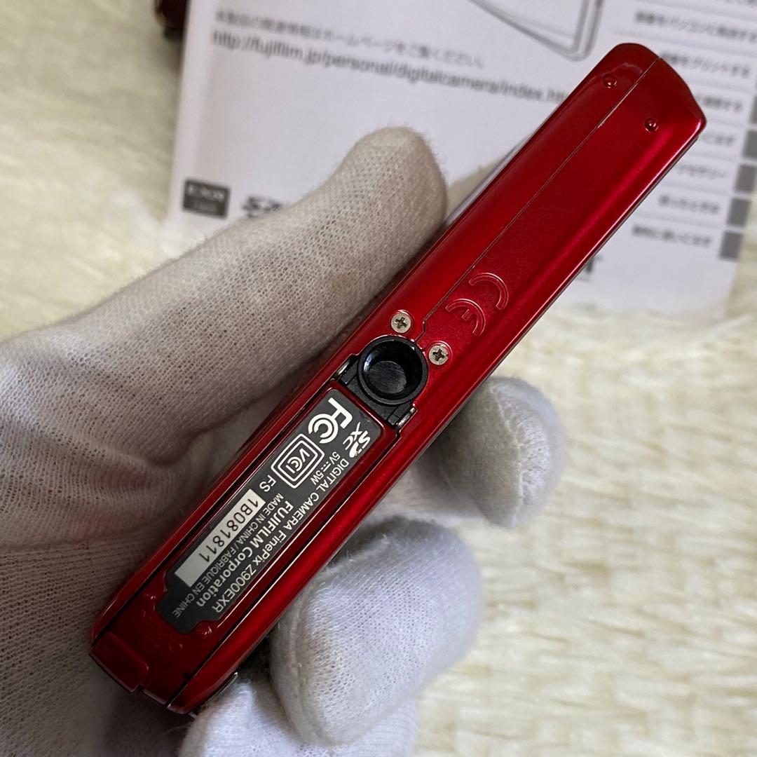 ✨訳あり/美品✨富士フイルム FINEPIX Z900EXR デジカメ 赤