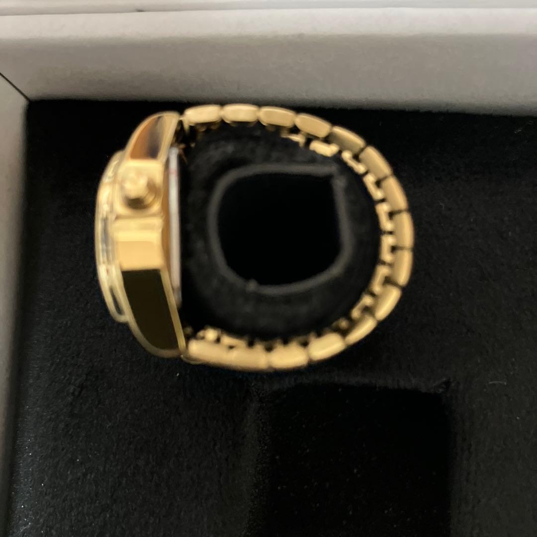 mm6 timex リングウォッチ　ゴールド　SM