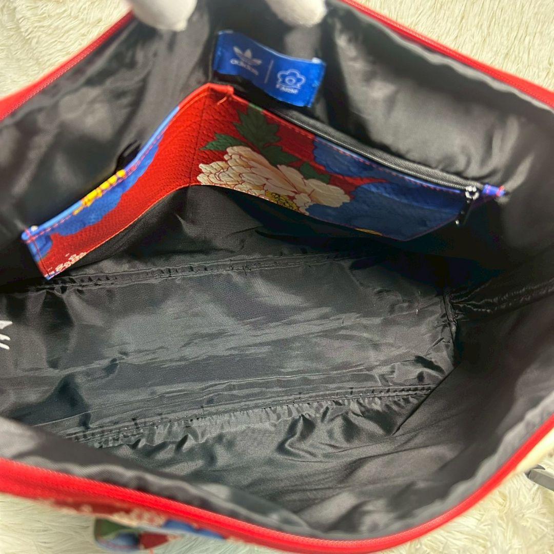 極美品✨アディダス オリジナルス ボストンバッグ 花柄 フラワー A4可