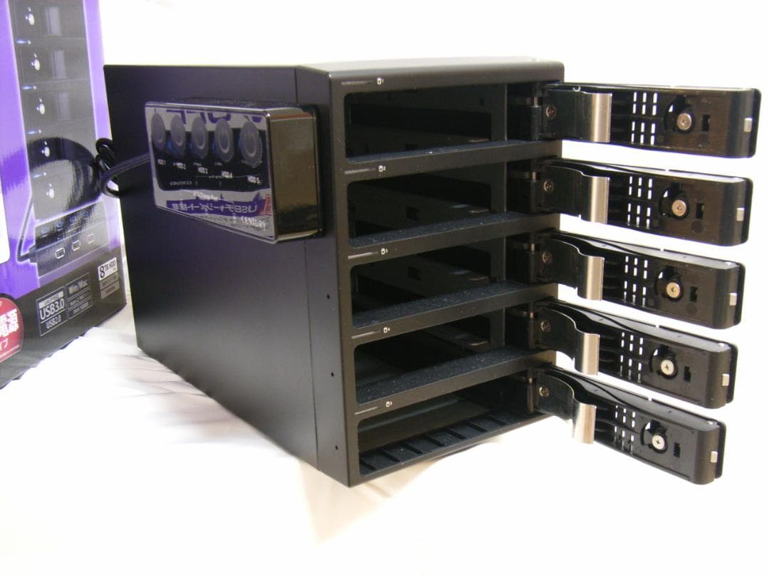 センチュリー 裸族のカプセルホテル5Bay CRCH535U3ISC