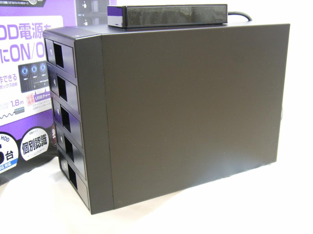 センチュリー 裸族のカプセルホテル5Bay CRCH535U3ISC