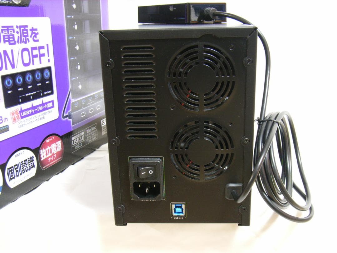 センチュリー 裸族のカプセルホテル5Bay CRCH535U3ISC