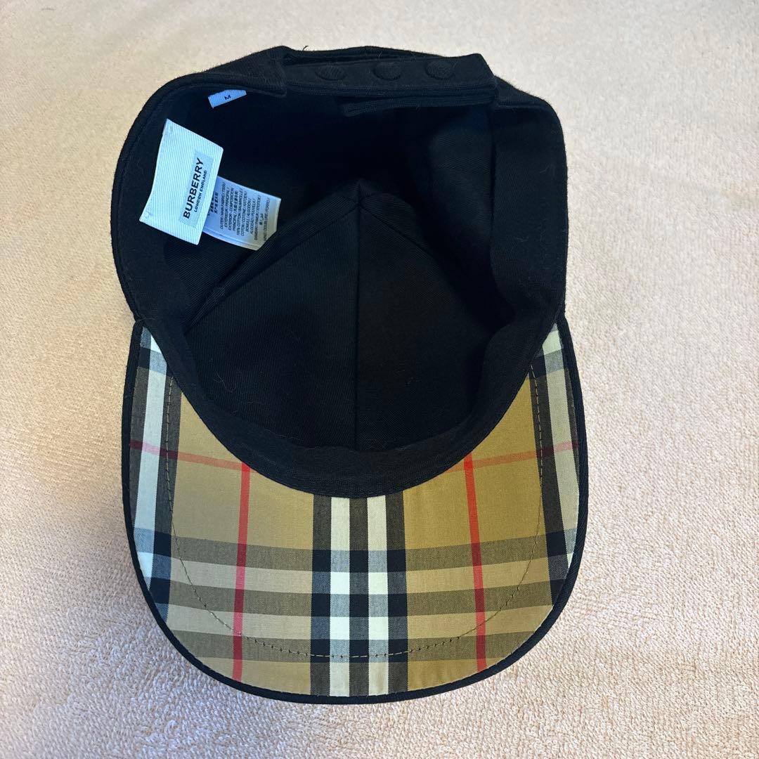 【ゆゆ】BURBERRY ベースボールキャップ
