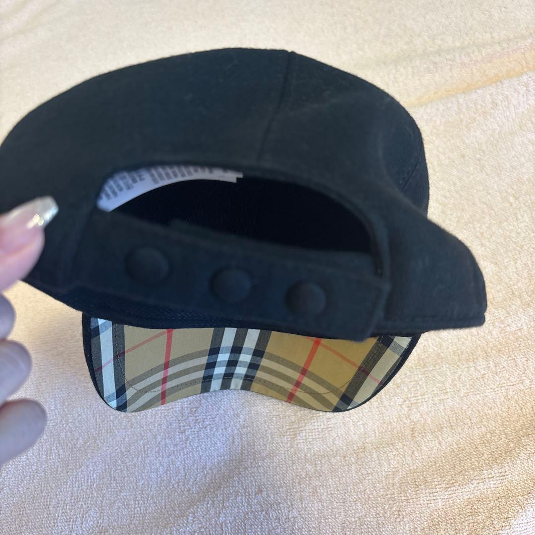 【ゆゆ】BURBERRY ベースボールキャップ