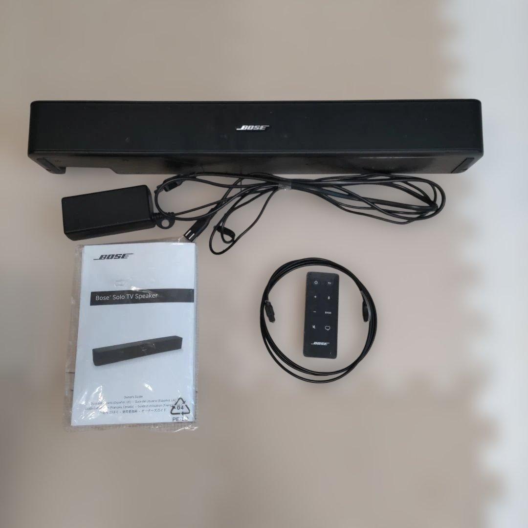 スピーカー・ウーファー Bose Solo TV Speaker