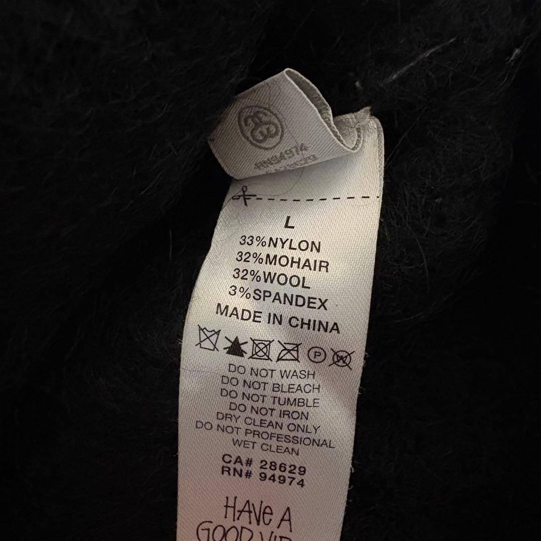 Stussy ステューシー モヘヤテニスセーター Ｖネック ニット