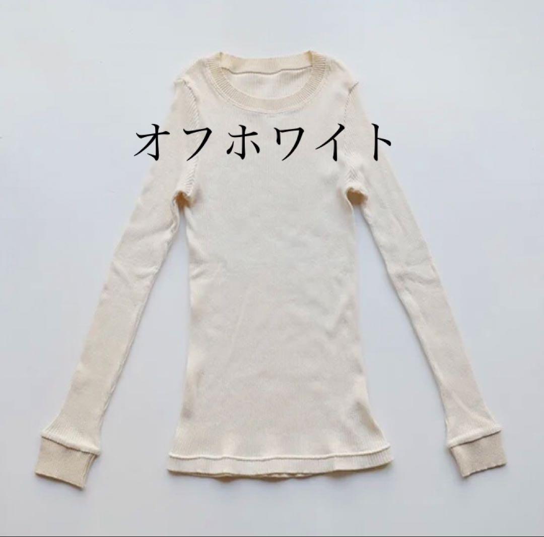 Lily　コットンリブクルーネック4枚　リブ半袖シャツ4枚　おまとめ