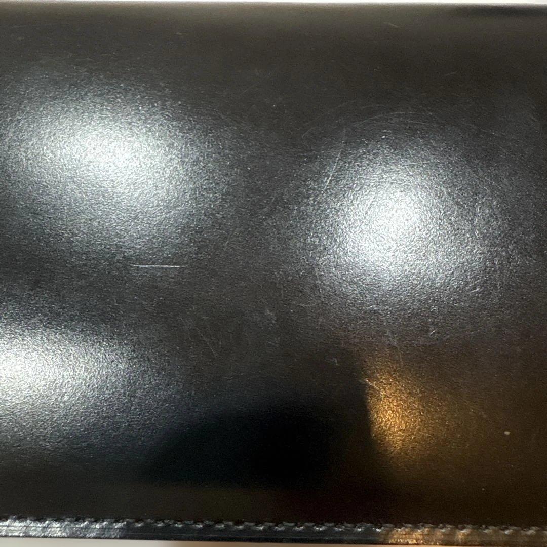 土屋鞄　コードバン 長財布　黒