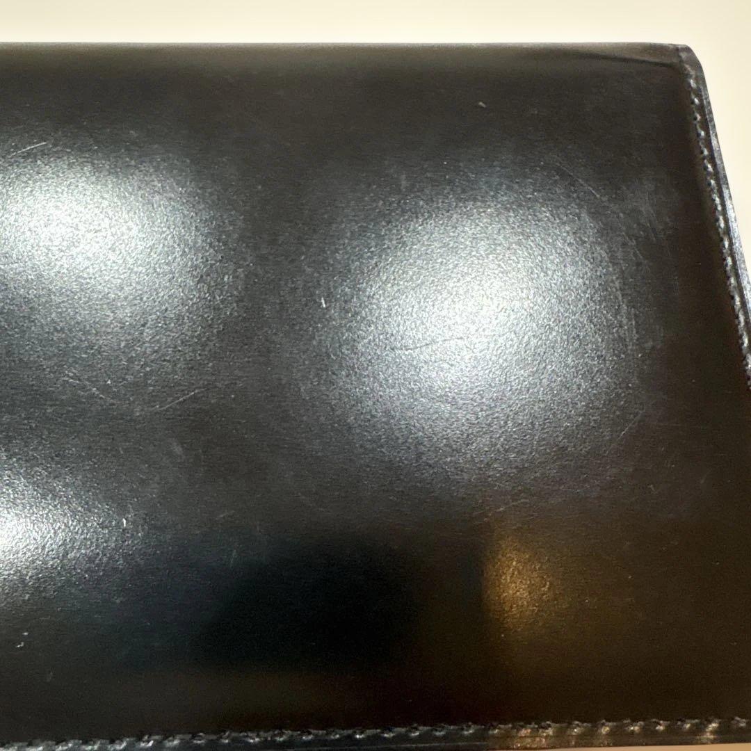 土屋鞄　コードバン 長財布　黒