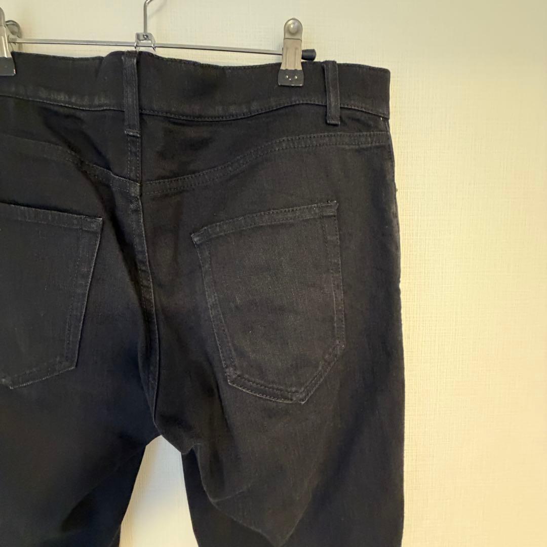 サンローラン ブラックデニムパンツ スリムフィット w33