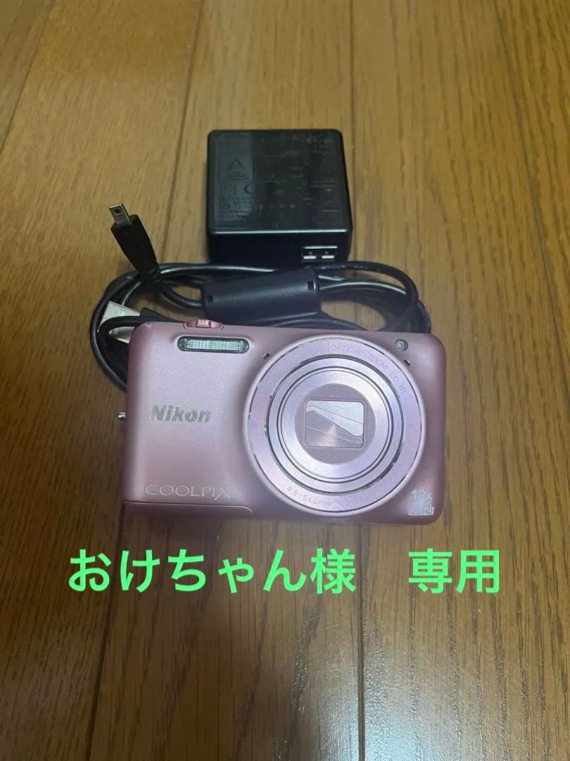 【動作確認済】Nikon COOLPIX S6600 ピンク