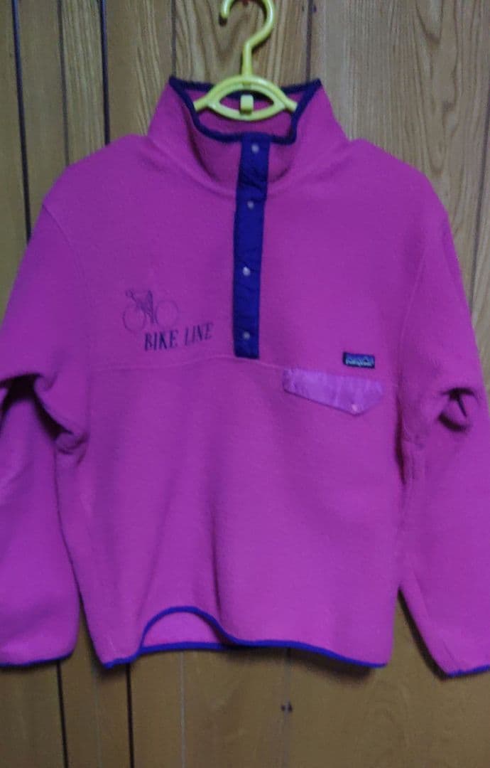 p*s様 91年USA製 patagonia スナップＴ ピンクチーム刺繍入り