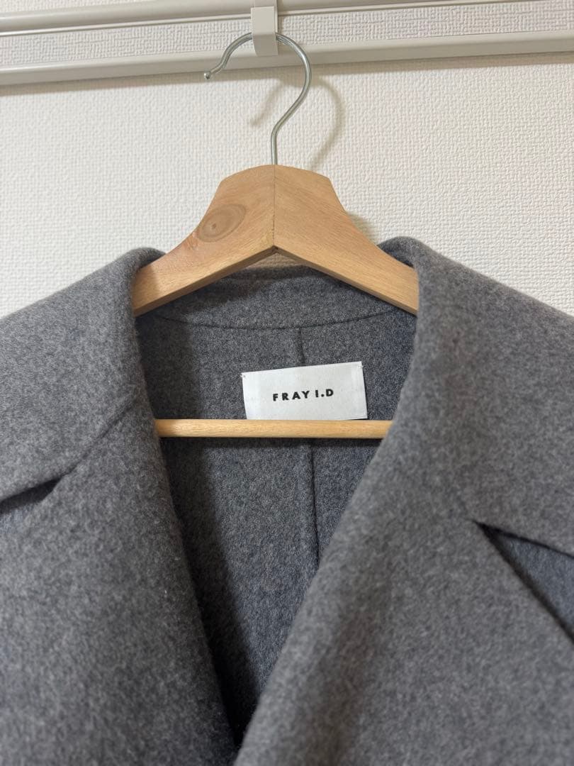 本日限定価格　FRAY I.D ウールリバーミドルAラインコート フレイアイディ