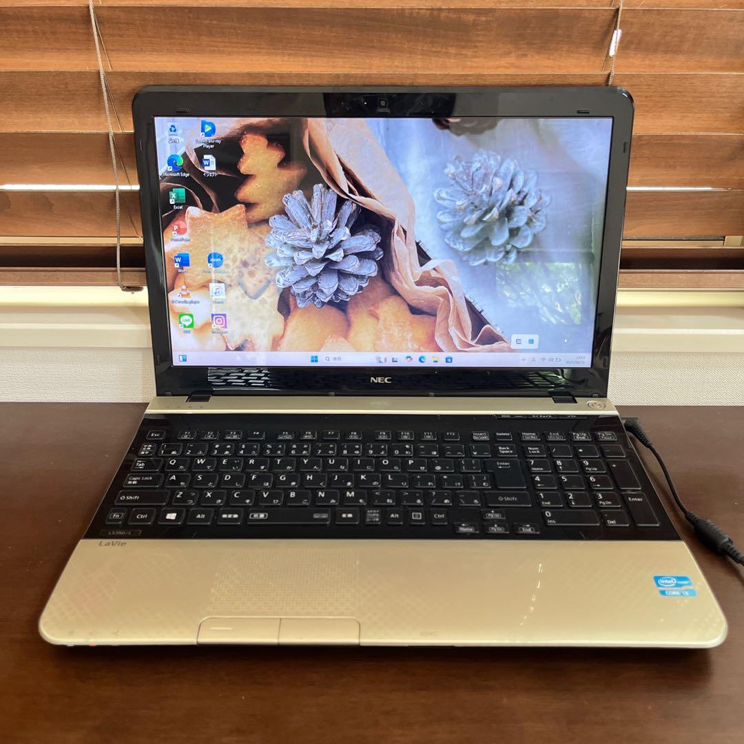 カメラ付PC✨ノートパソコン　windows11✨オフィス付き✨Blu-ray✨